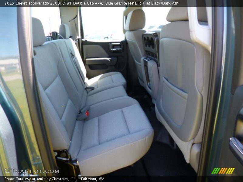Blue Granite Metallic / Jet Black/Dark Ash 2015 Chevrolet Silverado 2500HD WT Double Cab 4x4