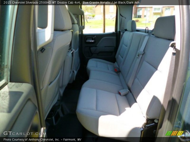 Blue Granite Metallic / Jet Black/Dark Ash 2015 Chevrolet Silverado 2500HD WT Double Cab 4x4