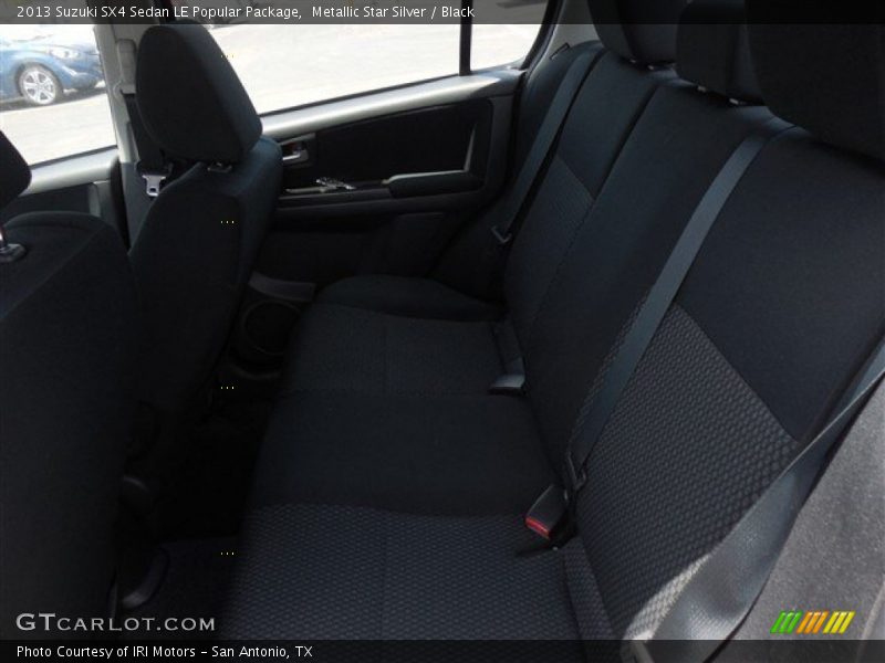 Metallic Star Silver / Black 2013 Suzuki SX4 Sedan LE Popular Package