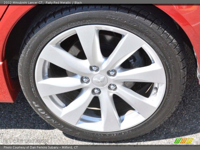 Rally Red Metallic / Black 2012 Mitsubishi Lancer GT