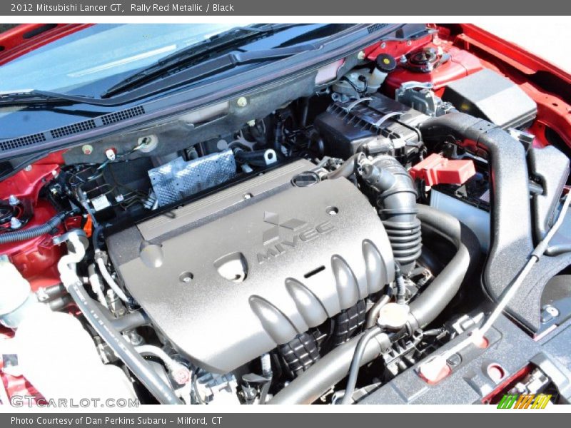 Rally Red Metallic / Black 2012 Mitsubishi Lancer GT