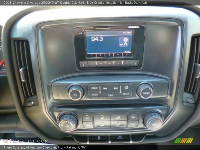 Controls of 2015 Silverado 2500HD WT Double Cab 4x4