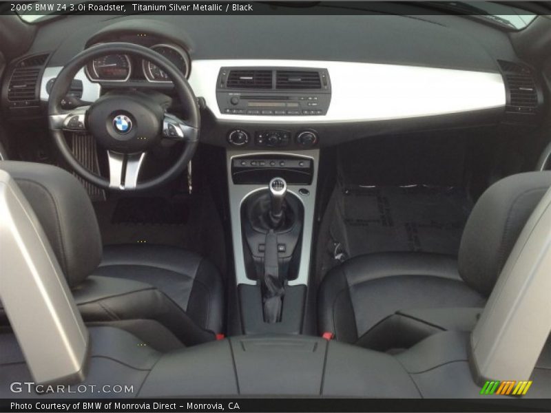 Titanium Silver Metallic / Black 2006 BMW Z4 3.0i Roadster