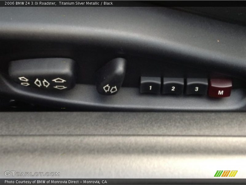 Titanium Silver Metallic / Black 2006 BMW Z4 3.0i Roadster