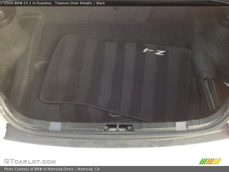 Titanium Silver Metallic / Black 2006 BMW Z4 3.0i Roadster