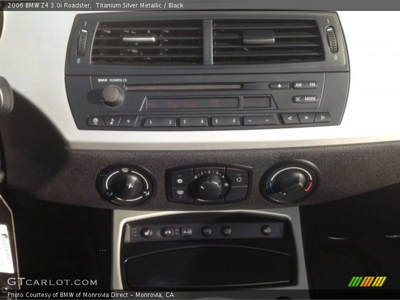 Titanium Silver Metallic / Black 2006 BMW Z4 3.0i Roadster
