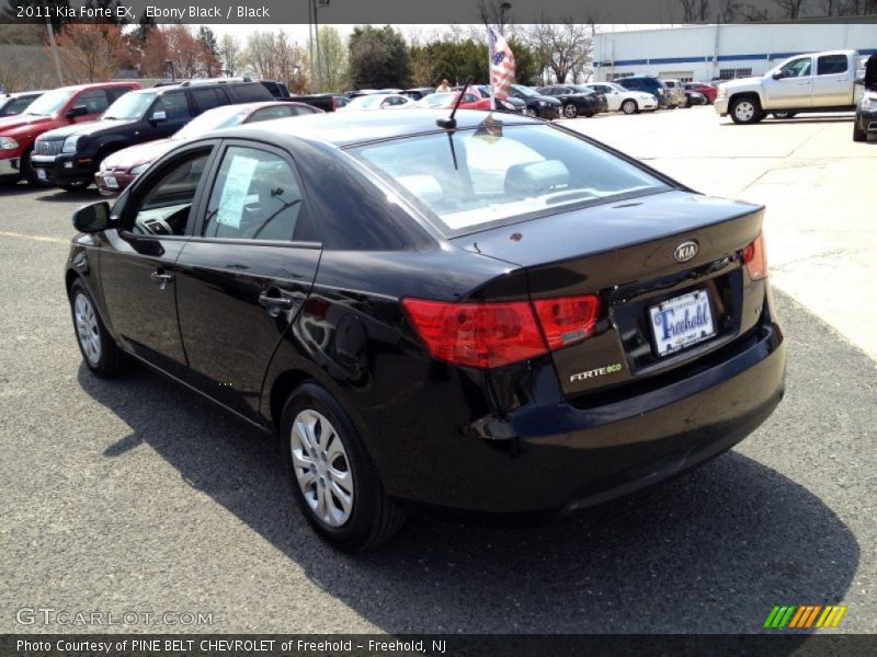 Ebony Black / Black 2011 Kia Forte EX