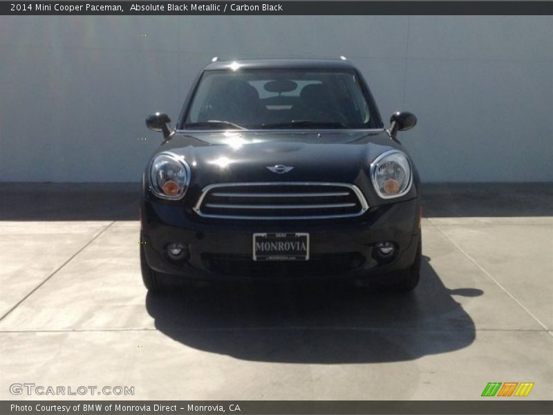 Absolute Black Metallic / Carbon Black 2014 Mini Cooper Paceman