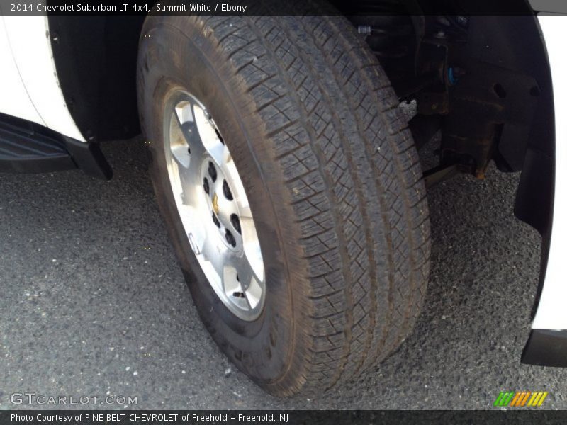 Summit White / Ebony 2014 Chevrolet Suburban LT 4x4