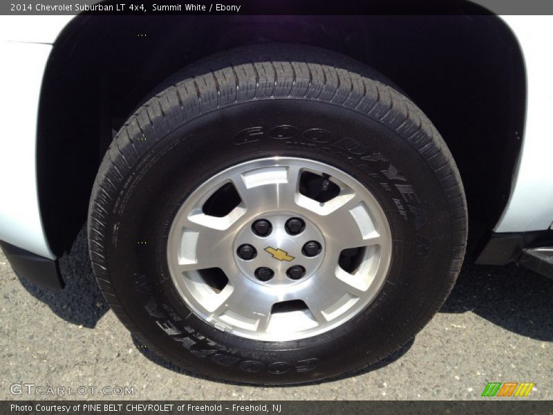 Summit White / Ebony 2014 Chevrolet Suburban LT 4x4