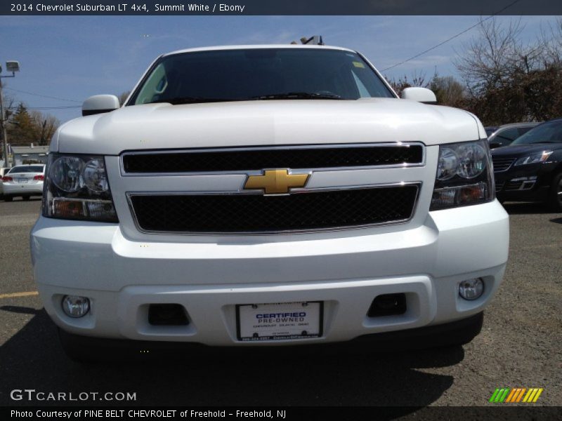 Summit White / Ebony 2014 Chevrolet Suburban LT 4x4