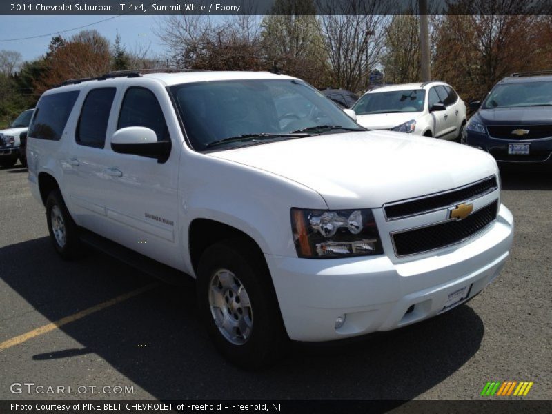 Summit White / Ebony 2014 Chevrolet Suburban LT 4x4