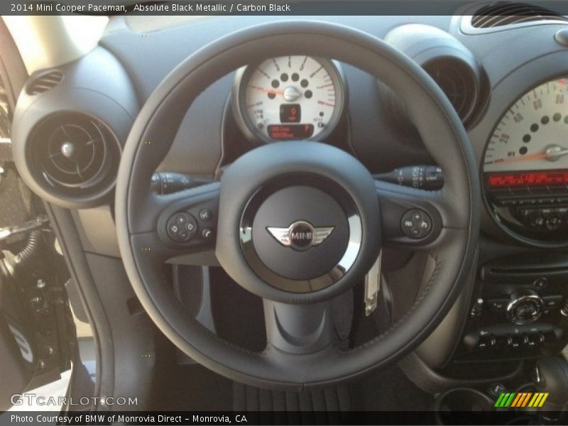 Absolute Black Metallic / Carbon Black 2014 Mini Cooper Paceman
