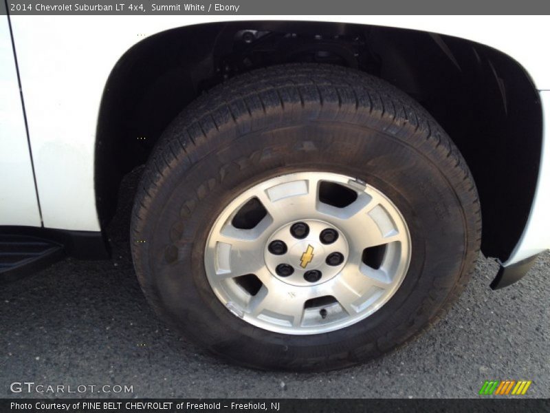 Summit White / Ebony 2014 Chevrolet Suburban LT 4x4