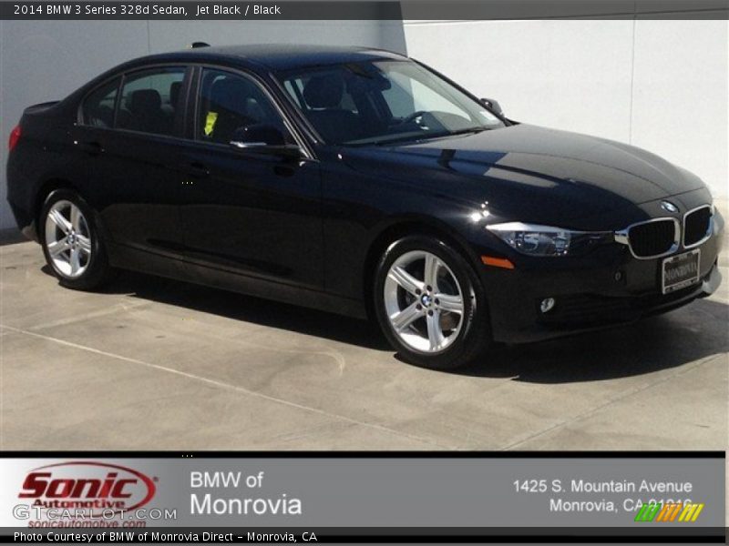 Jet Black / Black 2014 BMW 3 Series 328d Sedan