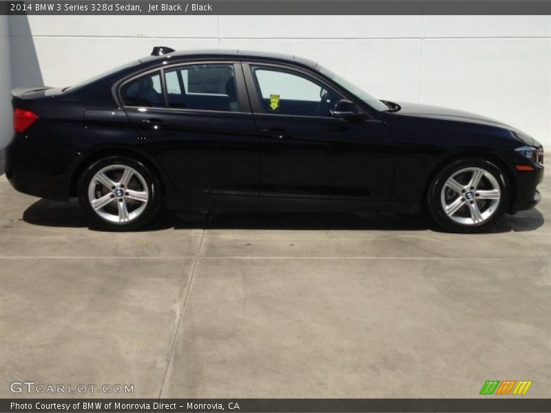 Jet Black / Black 2014 BMW 3 Series 328d Sedan