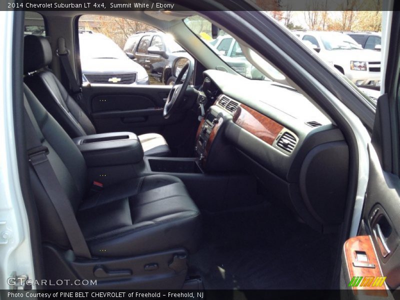 Summit White / Ebony 2014 Chevrolet Suburban LT 4x4