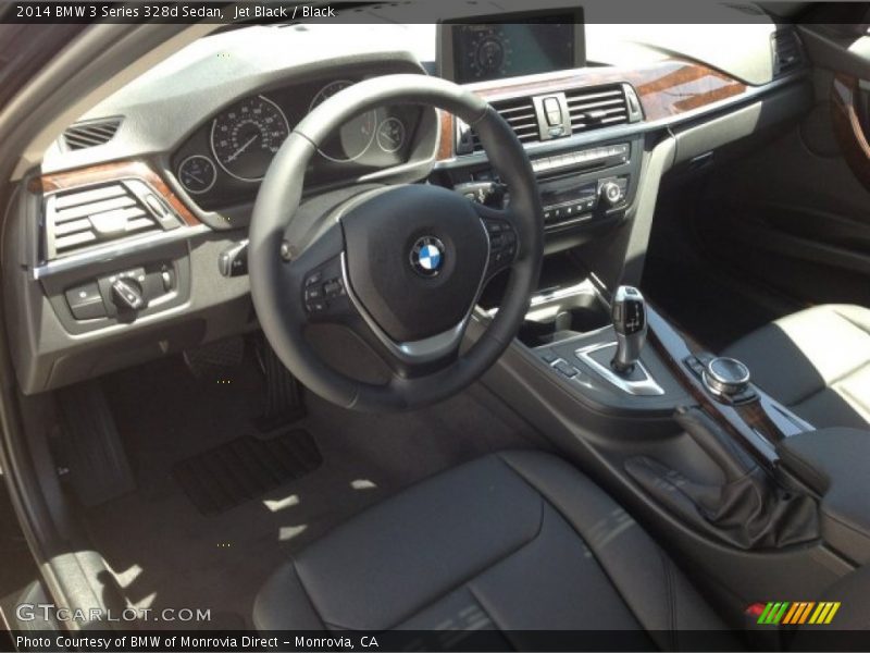 Jet Black / Black 2014 BMW 3 Series 328d Sedan