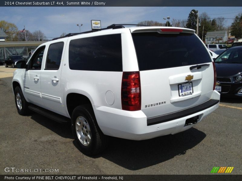 Summit White / Ebony 2014 Chevrolet Suburban LT 4x4