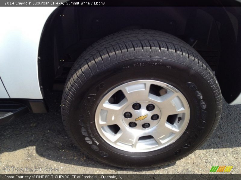 Summit White / Ebony 2014 Chevrolet Suburban LT 4x4