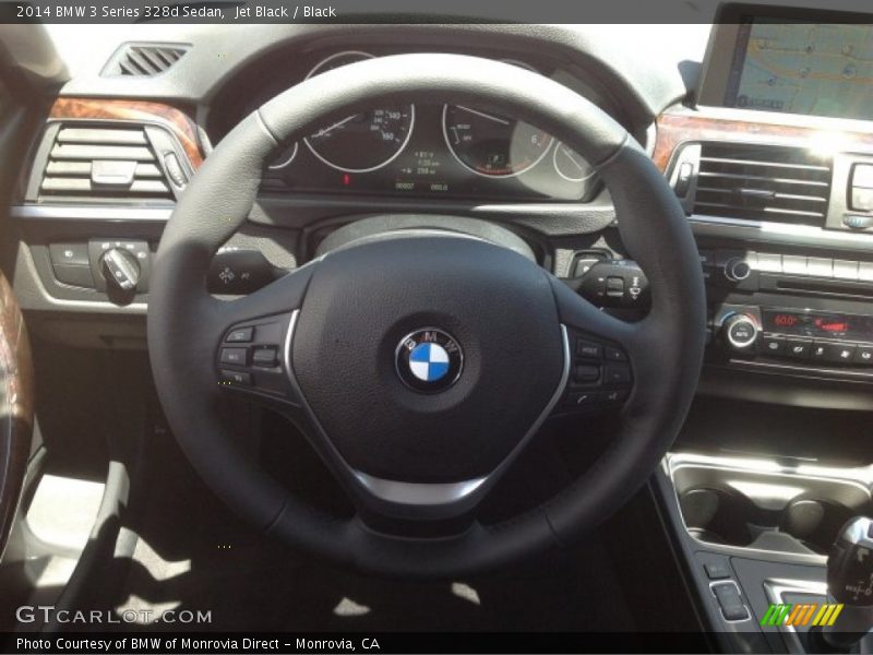 Jet Black / Black 2014 BMW 3 Series 328d Sedan