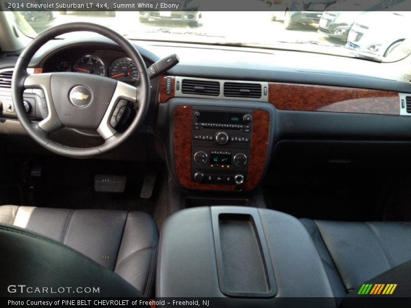 Summit White / Ebony 2014 Chevrolet Suburban LT 4x4