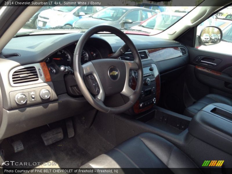 Summit White / Ebony 2014 Chevrolet Suburban LT 4x4
