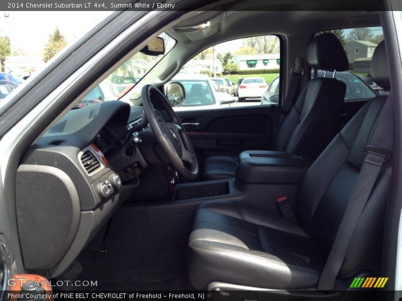 Summit White / Ebony 2014 Chevrolet Suburban LT 4x4