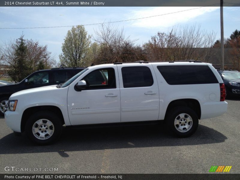 Summit White / Ebony 2014 Chevrolet Suburban LT 4x4