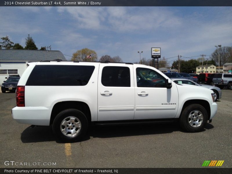 Summit White / Ebony 2014 Chevrolet Suburban LT 4x4