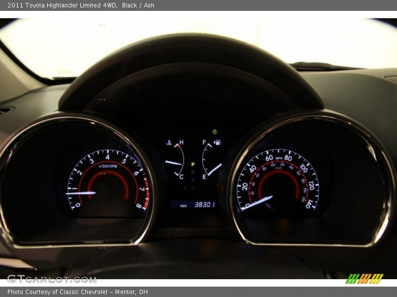 Black / Ash 2011 Toyota Highlander Limited 4WD