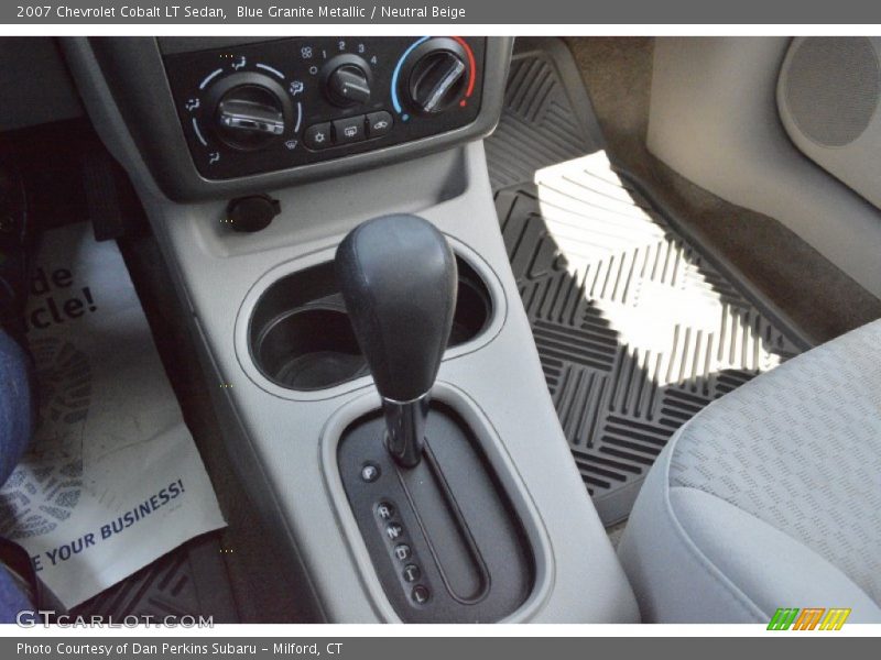 Blue Granite Metallic / Neutral Beige 2007 Chevrolet Cobalt LT Sedan