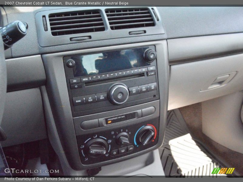Blue Granite Metallic / Neutral Beige 2007 Chevrolet Cobalt LT Sedan