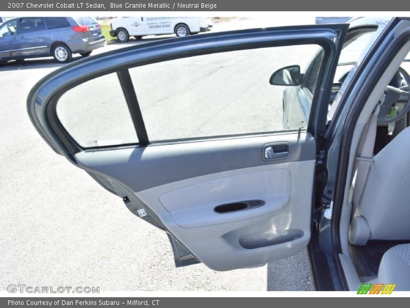 Blue Granite Metallic / Neutral Beige 2007 Chevrolet Cobalt LT Sedan