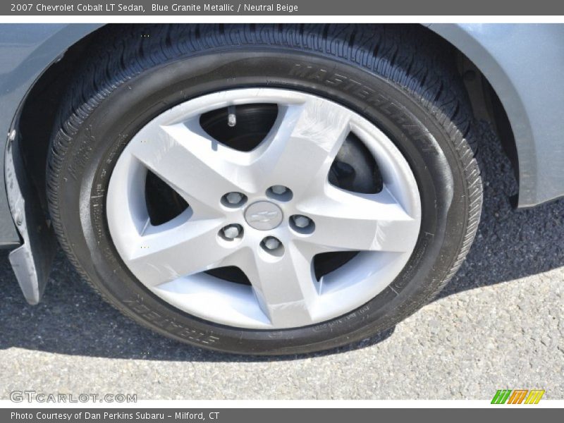 Blue Granite Metallic / Neutral Beige 2007 Chevrolet Cobalt LT Sedan