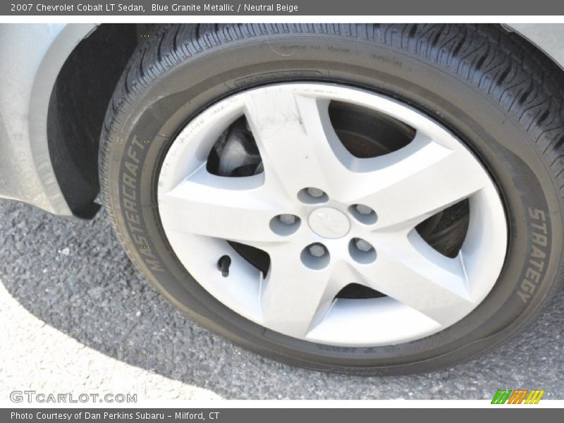 Blue Granite Metallic / Neutral Beige 2007 Chevrolet Cobalt LT Sedan