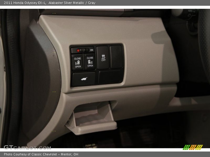 Alabaster Silver Metallic / Gray 2011 Honda Odyssey EX-L