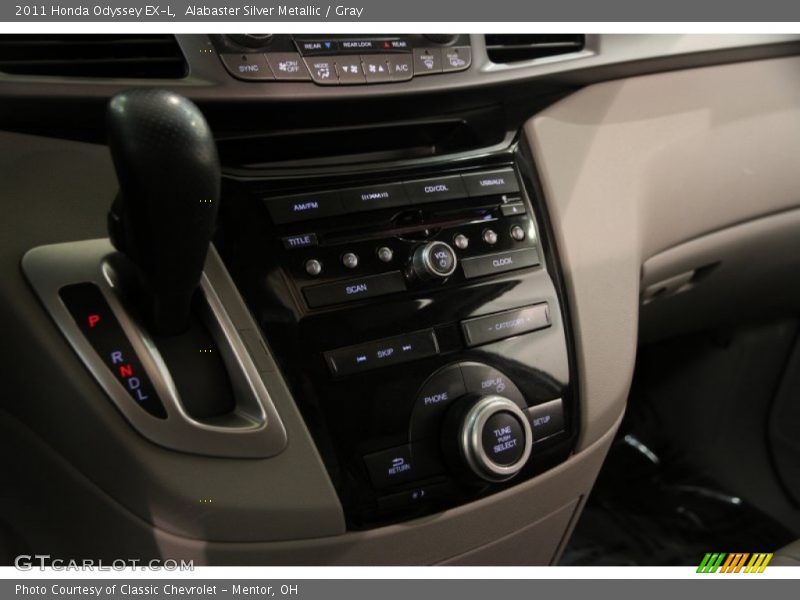 Alabaster Silver Metallic / Gray 2011 Honda Odyssey EX-L