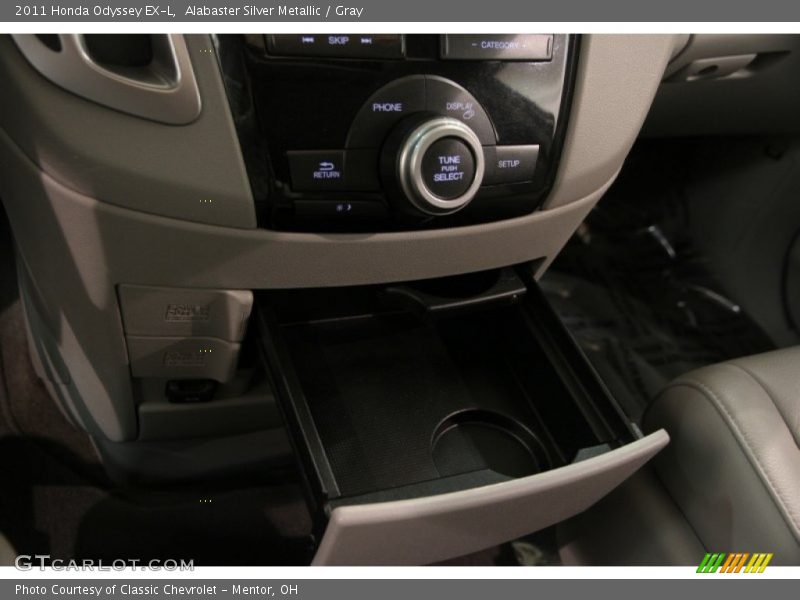 Alabaster Silver Metallic / Gray 2011 Honda Odyssey EX-L
