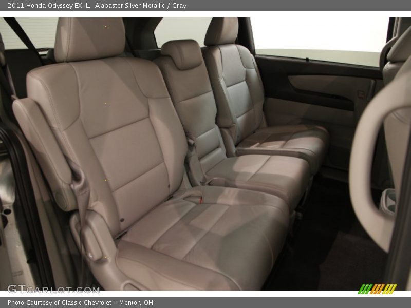 Alabaster Silver Metallic / Gray 2011 Honda Odyssey EX-L