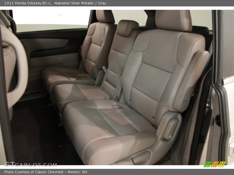Alabaster Silver Metallic / Gray 2011 Honda Odyssey EX-L