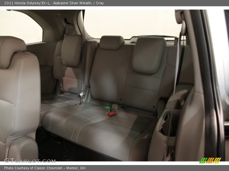 Alabaster Silver Metallic / Gray 2011 Honda Odyssey EX-L