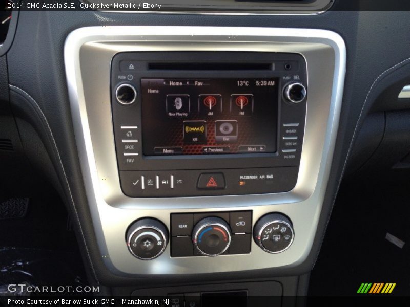 Quicksilver Metallic / Ebony 2014 GMC Acadia SLE