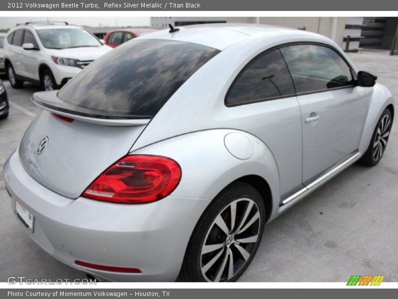 Reflex Silver Metallic / Titan Black 2012 Volkswagen Beetle Turbo