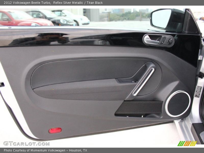 Reflex Silver Metallic / Titan Black 2012 Volkswagen Beetle Turbo