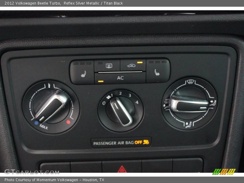 Reflex Silver Metallic / Titan Black 2012 Volkswagen Beetle Turbo