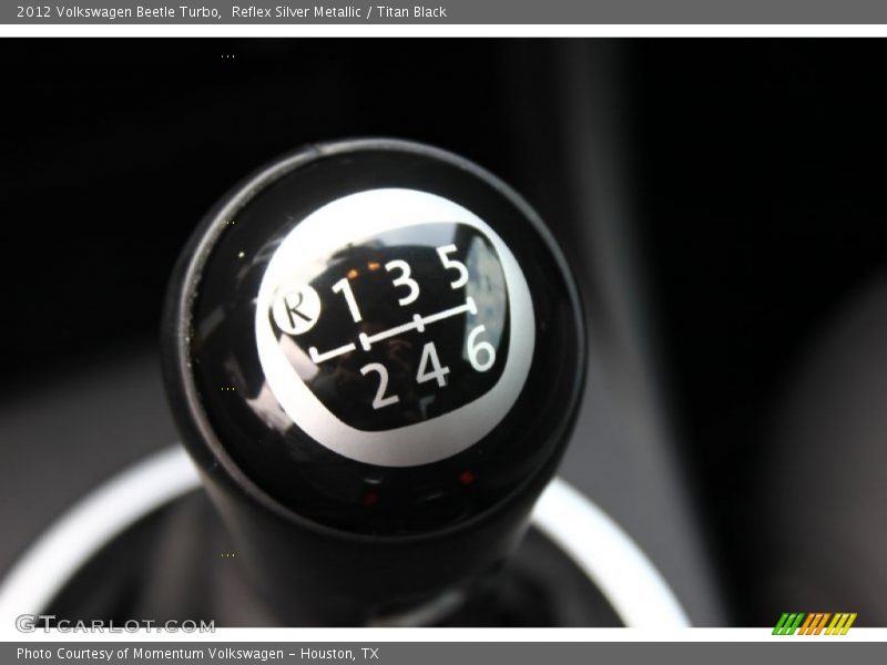 Reflex Silver Metallic / Titan Black 2012 Volkswagen Beetle Turbo