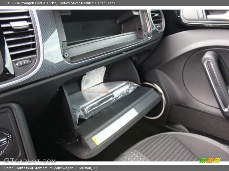 Reflex Silver Metallic / Titan Black 2012 Volkswagen Beetle Turbo