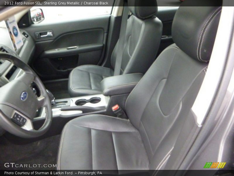 Sterling Grey Metallic / Charcoal Black 2012 Ford Fusion SEL