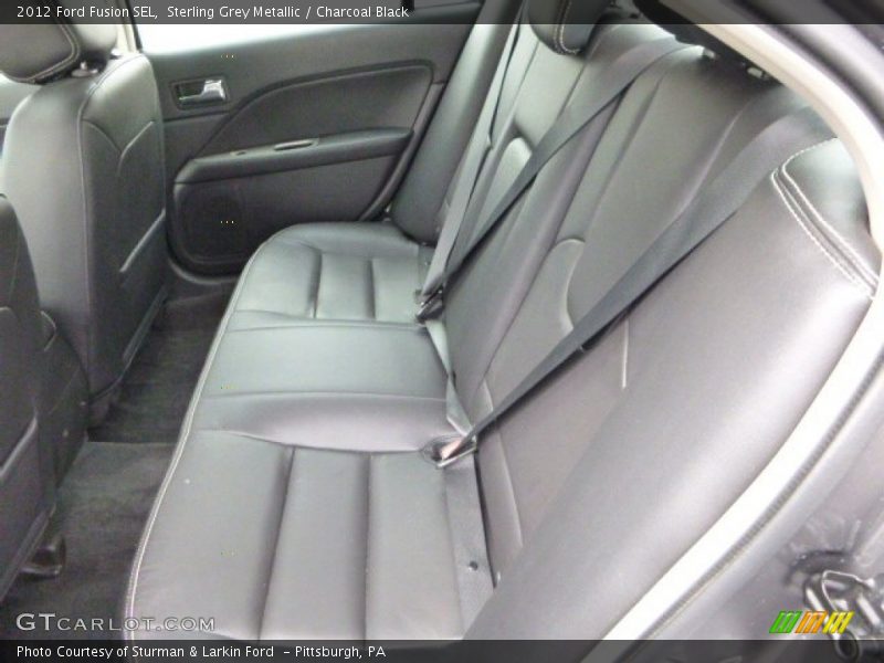 Sterling Grey Metallic / Charcoal Black 2012 Ford Fusion SEL